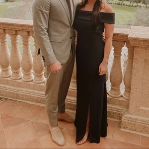 Dressy Navy Blue Gown
